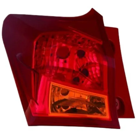 Lampa stop spate dreapta TOYOTA AURIS / COROLLA E18 2012->2018 perioada 2012 2013 2014 2015 2016 2017 2018 pana la an de fabricatie 2015, semnal galben, pentru 5 usi, exterior