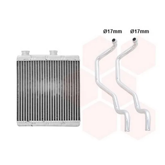 Radiator Incalzire HONDA CIVIC 8 2005-> Calorifer (BR) (175x190x32) Perioada 2005 2006 2007 2008 2009 2010 2011