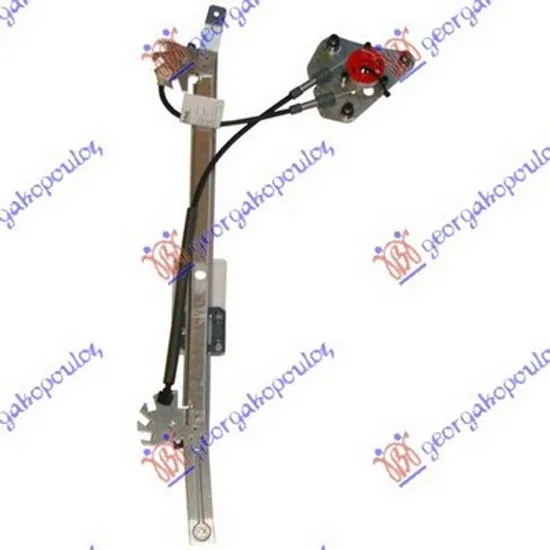 Macara Usa SEAT TOLEDO 3 2004->2009 Macara usa spate electrica fara motor stanga, Perioada 2004 2005 2006 2007 2008 2009 2010 2011 2012