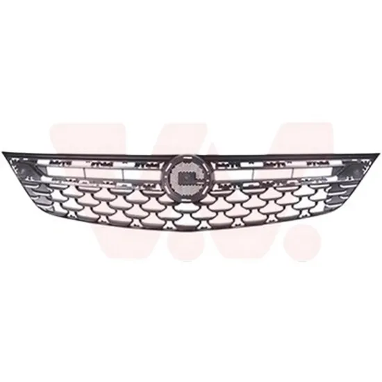 Grila radiator OPEL ASTRA K 2015->2021 perioada 2015 2016 2017 2018 2019 2020 pana la an de fabricatie 2019, cu gauri bandou crom