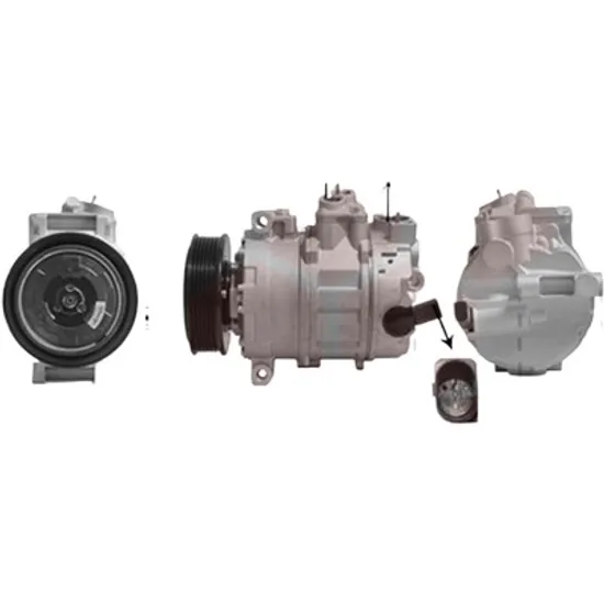 Compresor aer conditionat AUDI A6 C5 1997->2005 3.0 quattro 160KW 218CP , pentru motor BBJ perioada 2001 2002 2003 2004