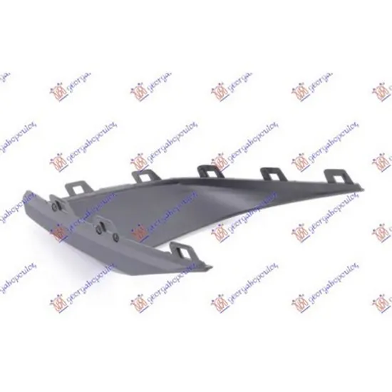 Ornament Grila PORSCHE CAYENNE 92A 2010-> Bandou grila bara fata lateral VERTICAL dreapta Perioada 2010 2011 2012 2013 2014 2015 2016