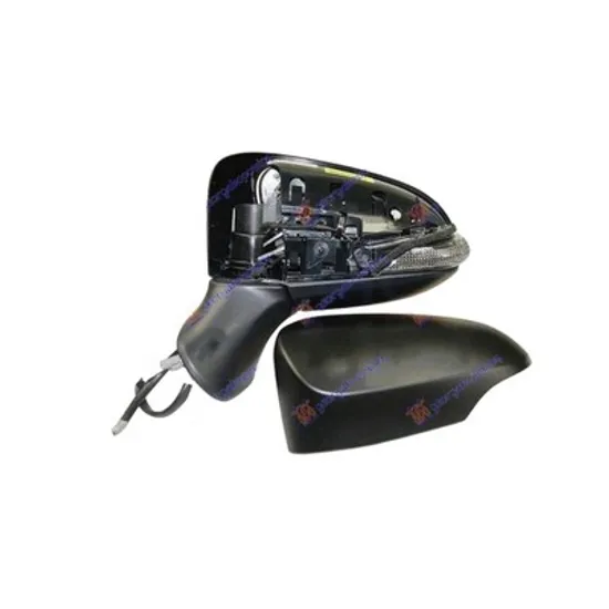 Oglinda TOYOTA AVENSIS T27 2008->2018 Oglinda exterioara electrica cu incalzire cu rabatare electrica pentru vopsit cu semnal stanga Perioada 2015 2016 2017 2018 2019 2020 2021