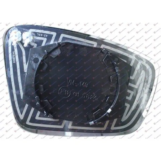 Sticla Oglinda SKODA RAPID 2011->2019 Geam oglinda cu incalzire stanga, Perioada 2012 2013 2014 2015 2016 2017 2018