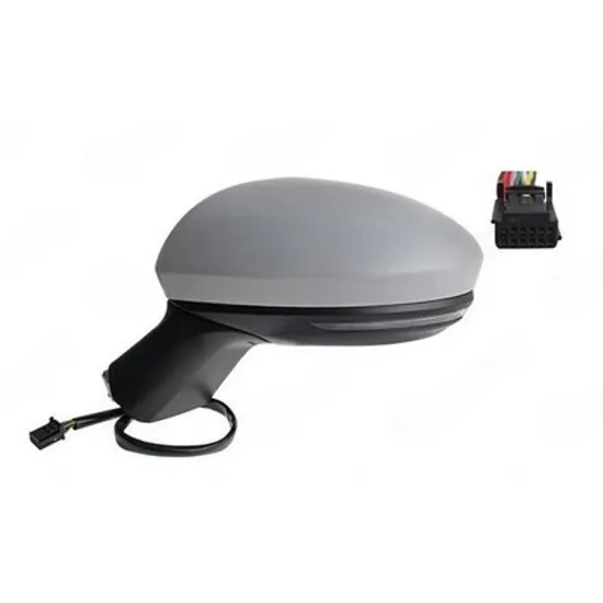 Oglinda MITSUBISHI COLT 7 2023-> Oglinda exterioara electrica cu incalzire cu rabatare electrica pentru vopsit (cu semnal) (9PIN) STANGA Perioada 2023 2024 2025