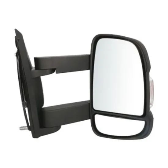 Oglinda exterioara dreapta PEUGEOT BOXER 2006-> perioada 2011 2012 2013 2014 2015 2016 , cu semnal, lungime cm 19, numar pini 8, brat oglinda lung, cu incalzire, pana la sarcina max 3500,