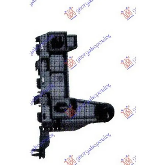 Suport Bara fata HONDA JAZZ 3 2007->2014 Suport bara fata lateral plastic dreapta Perioada 2008 2009 2010 2011 2012 2013 2014 2015