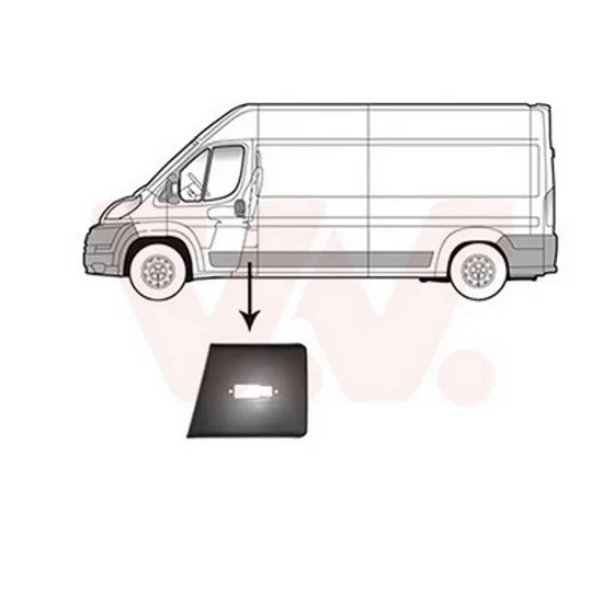 Bandou Lateral PEUGEOT BOXER 2006-> Bandou stalp fata cu gaura semnal stanga Perioada 2006 2007 2008 2009 2010 2011 2012 2013 2014 2015 2016 2017 2018 2019 2020
