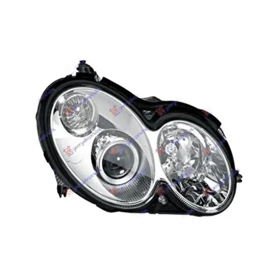 Faruri MERCEDES CLK C209 2002->2009 Far Bi-Xenon/H7 dreapta, regl automat Perioada 2002 2003 2004 2005 2006 2007 2008 2009 2010