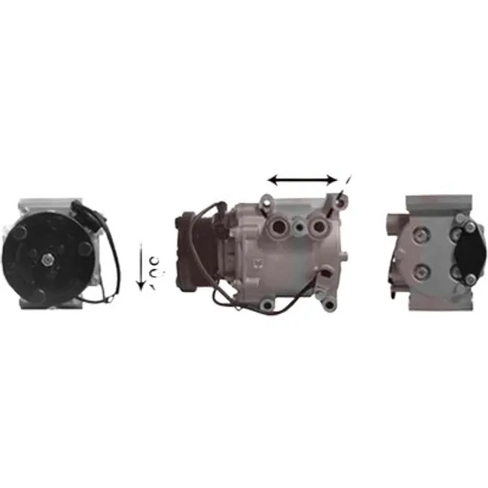 Compresor aer conditionat FORD FOCUS 1 1998->2008 pentru ST170, perioada 2002 2003 2004