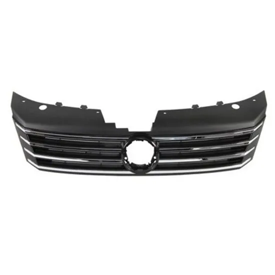 Grila Radiator VW PASSAT B7 2010->2014 Grila radiator neagra cu ornament cromat Perioada 2010 2011 2012 2013 2014