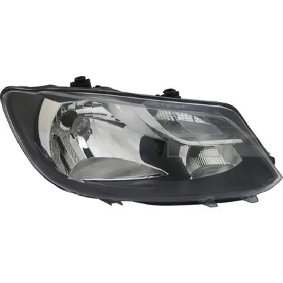 Faruri VW CADDY 3 2004->2015 Far reglaj electric (H4) (E) (cu motor) (TYC) dreapta Perioada 2004 2005 2006 2007 2008 2009 2010 2011 2012 2013 2014