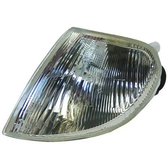 Semnalizator CITROEN BERLINGO 1996->2011 Semnal fata stanga, alb, cu soclu, cu lampa pozitie incorporata (96-11.02) Perioada 1996 1997 1998 1999 2000 2001 2002