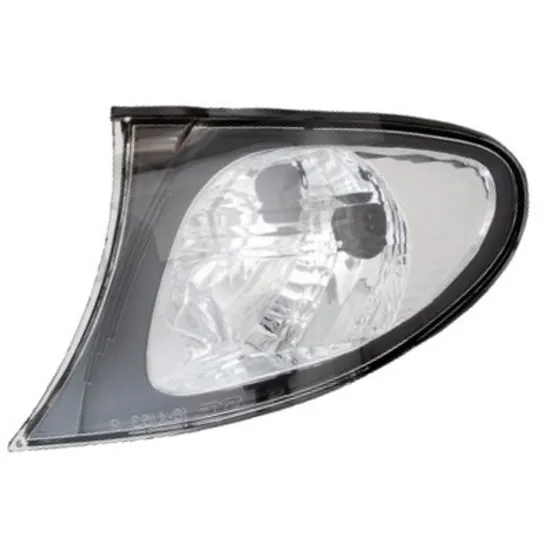 Semnalizator BMW 3 E46 1997->2005 Semnal fata stanga alb-negru ptr Sedan (E46 Sedan/Break 10.01-11.05) Perioada 2001 2002 2003 2004 2005