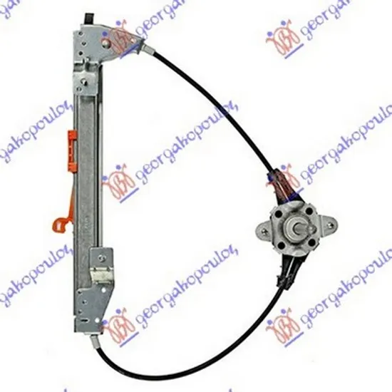 Macara Usa FIAT PUNTO 199 2012-> Macara usa spate MANUAL (EUROPE) stanga Perioada 2012 2013 2014 2015 2016 2017 2018