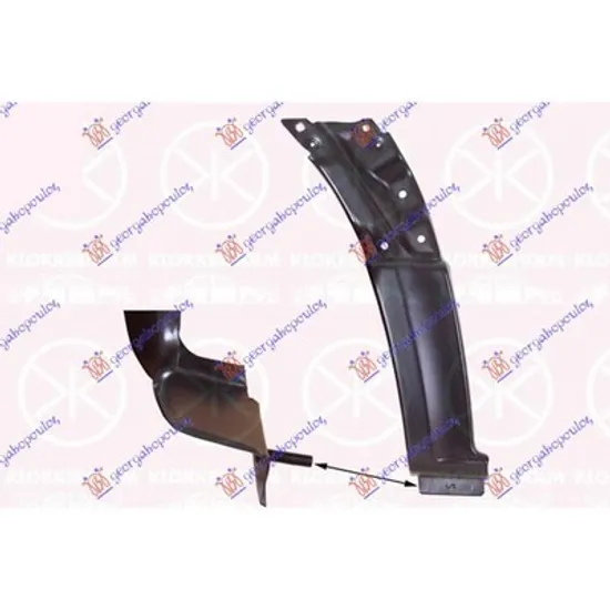 Pasaj Aripa VW CRAFTER 1 2006->2016 Pasaj aripa fata spre spate stanga, Perioada 2006 2007 2008 2009 2010 2011 2012 2013 2014 2015 2016