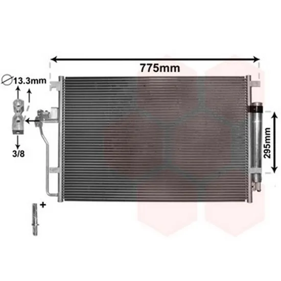 Radiator Aer Conditionat MERCEDES SPRINTER 906 2006->2017 Radiator aer conditionat diesel (68x46x16) Perioada 2006 2007 2008 2009 2010 2011 2012 2013 2014 2015 2016 2017 2018 2019 2020 2021 2022
