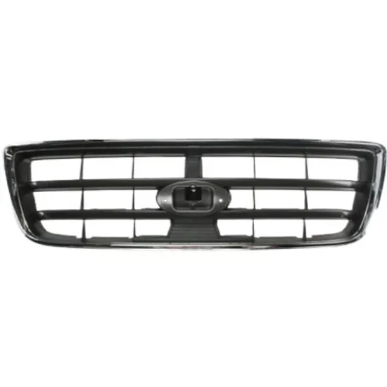Grila radiator SUBARU FORESTER SG 2002->2008 perioada 2002 2003 2004 2005 cromat, gri inchis, pana la an de fabricatie 2005
