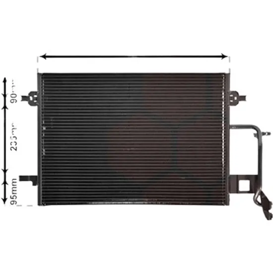 Radiator aer conditionat BMW 3 F30 2011->2018 pentru 318 d xDrive, perioada 2013 2014 2015 2016 2017 2018
