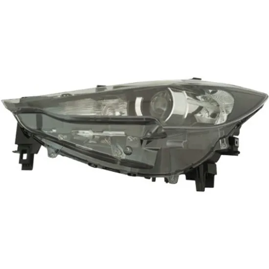 Far stanga MAZDA CX-5 2016-> perioada 2017 2018 2019 2020 2021 2022 cu motor electric, cu LED, cu reglaj electric, cu bec W21W