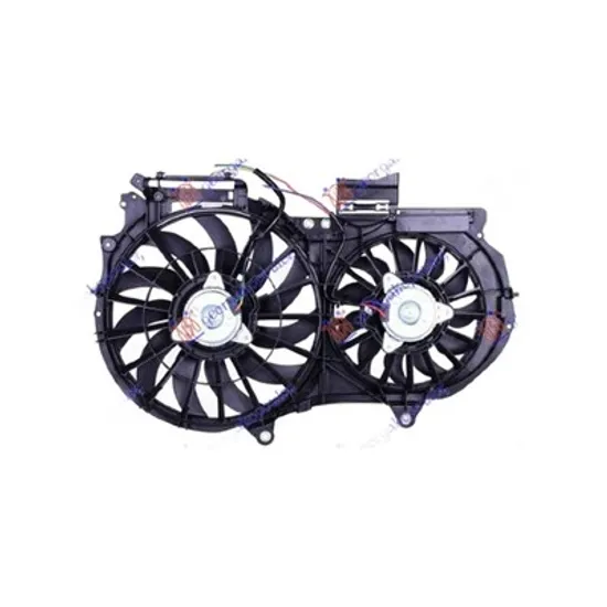 Ventilator Motor AUDI A4 8EC, B7 2004->2008 Electroventilator complet benzina 2,4-3,0-3,2L, Perioada 2004 2005 2006 2007 2008