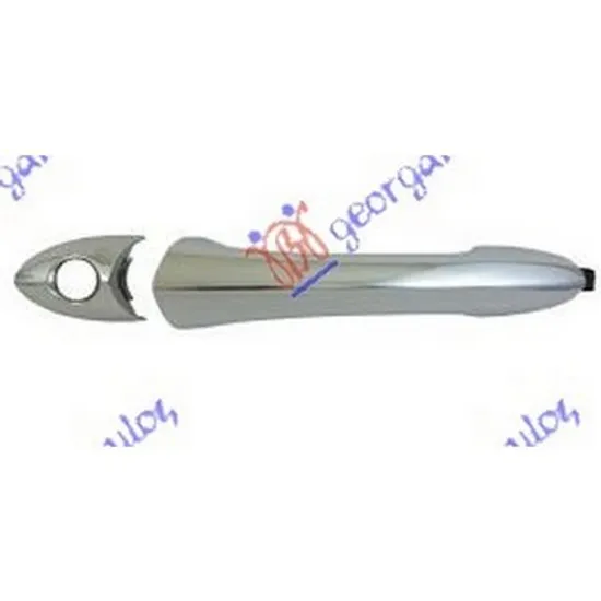 Maner Usa HYUNDAI i40 2012-> Maner usa fata exterior (fara senzor) cromat stanga Perioada 2011 2012 2013 2014 2015 2016