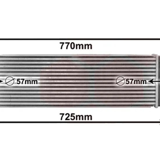 Intercooler MERCEDES SPRINTER 906 2006->2017 pentru 313 CDI , perioada 2006 2007 2008 2009 2010 2011 2012 2013 2014