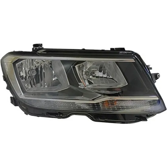 Far dreapta VW TIGUAN AD1 2016-> perioada 2016 2017 2018 2019 2020 2021 pana la an de fabricatie 2020, cu motor reglaj, semnal transparent, cu reglaj electric, cu bec H7/H7