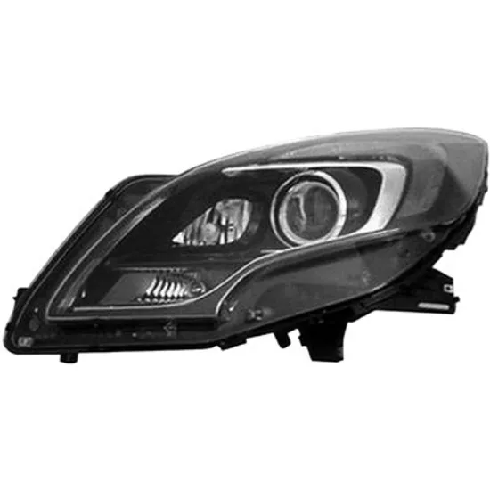 Far stanga OPEL ZAFIRA C 2011-> perioada 2011 2012 2013 2014 2015 2016 pana la an de fabricatie 2016, cu motor reglaj, fara unitate de control Xenon, Bi-Xenon, fumuriu, semnal fumuriu, cu reglaj distanta iluminare automat, adaptiv, cu bec D1S/H7,