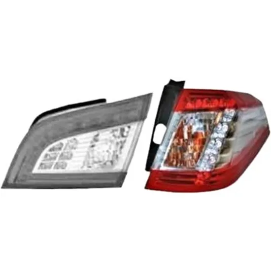 Lampa stop spate dreapta PEUGEOT 508 1 2010->2018 perioada 2014 2015 2016 2017 2018 , semnal transparent, exterior, cu bec LED