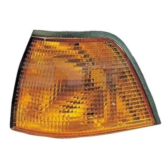 Semnalizator BMW 3 E36 1990->1998 Semnal fata stanga, galben, cu soclu, ptr Sedan Perioada 1990 1991 1992 1993 1994 1995 1996 1997 1998