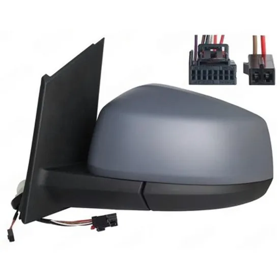 Oglinda VW CADDY 5 2020-> Oglinda exterioara electrica cu incalzire cu rabatare electrica pentru vopsit (cu senzor banda) (9PIN) STANGA Perioada 2020 2021 2022 2023 2024 2025