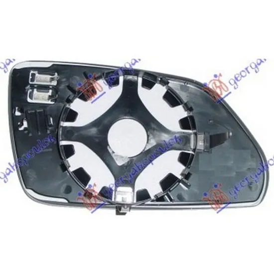 Sticla Oglinda VW POLO 9N 2001->2012 Geam oglinda cu incalzire stanga Perioada 2005 2006 2007 2008 2009
