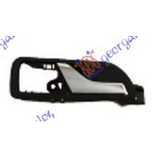 Maner Usa SKODA FABIA 1 1999->2008 Maner usa spate interior cromat/negru stanga Perioada 1999 2000 2001 2002 2003 2004 2005 2006 2007 2008