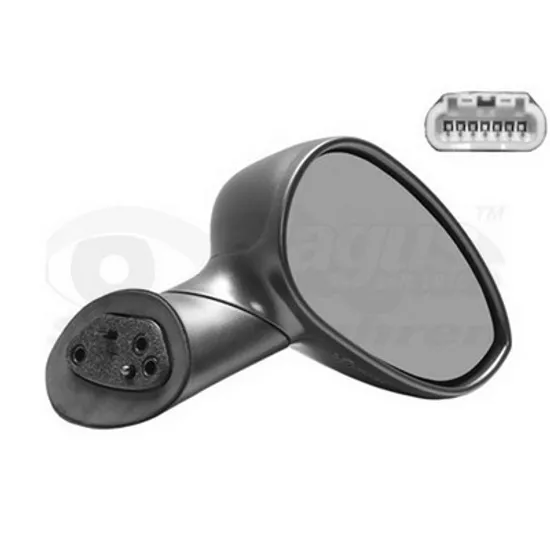 Oglinda FIAT 500 2007-> Oglinda exterioara electrica cu incalzire negru cu senzor( (7 PIN) dreapta Perioada 2007 2008 2009 2010 2011 2012 2013 2014 2015 2016 2017 2018