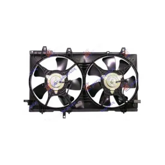Ventilator Motor SUBARU FORESTER SG 2002->2008 Electroventilator motor ASSY dublu cu TURBO benzina Perioada 2002 2003 2004 2005 2006 2007 2008