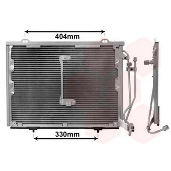Radiator Aer Conditionat MERCEDES SLK R170 1996->2004 Radiator aer conditionat 2.0 - 2.3 - 3.2 benzina (55,2x40,6x25 Perioada 1996 1997 1998 1999 2000 2001 2002 2003 2004