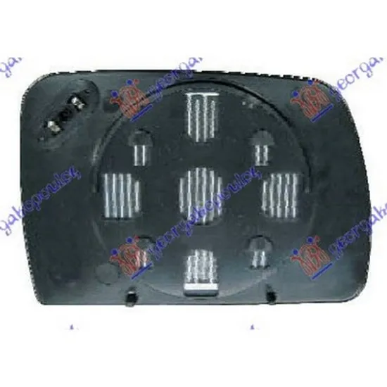Sticla Oglinda BMW X5 E53 2000->2006 Geam oglinda exterioara stanga, cu incalzire (cu suport inclus) Perioada 2000 2001 2002 2003 2004 2005 2006 2007