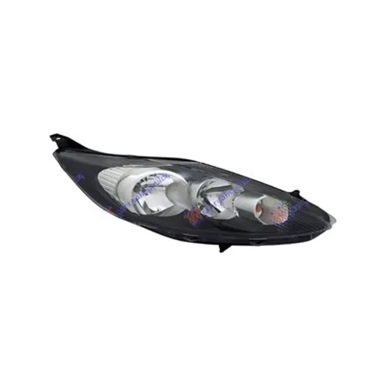 Faruri FORD FIESTA 5 JH 2008->2017 Far negru original cu motor dreapta Perioada 2008 2009 2010 2011 2012 2013