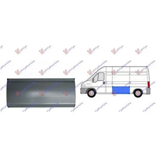 Pasaj Aripa CITROEN JUMPER 1994->2002 Panou reparatie lateral (60x139,4cm) stanga Perioada 1994 1995 1996 1997 1998 1999 2000 2001 2002