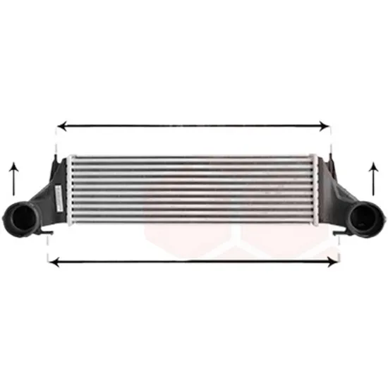 Intercooler BMW X5 E53 2000->2006 pentru 3.0 d, perioada 2001 2002 2003 2004 2005 2006