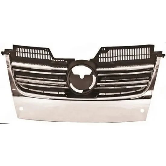 Grila Radiator VW GOLF 5 Variant 2007->2009 Grila radiator completa cu ornament cromat (cu senzori parcare) Perioada 2007 2008 2009