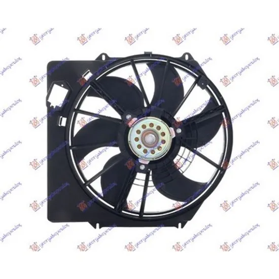 Ventilator Motor RENAULT KANGOO 1997->2007 Electroventilator motor benzina/diesel 38cm cu aer conditionat surub Perioada 1997 1998 1999 2000 2001 2002 2003 2004 2005 2006 2007