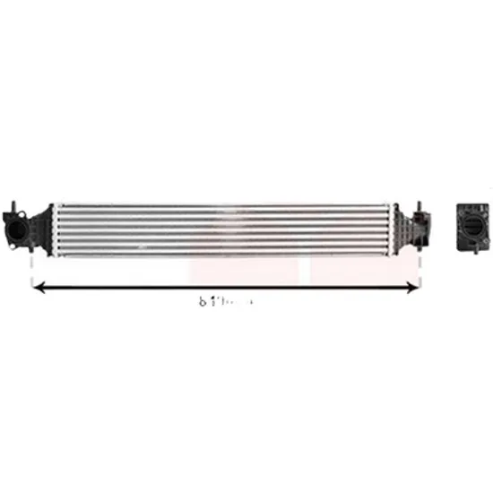 Intercooler HONDA CR-V 5 2016-> 1.5 142KW 193CP , pentru motor L15BE, L15BG, L15BH perioada 2016 2017,2018,2019,2020 2021
