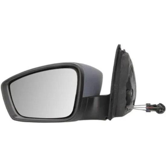 Oglinda exterioara stanga SKODA RAPID 2011->2019 perioada 2012 2013 2014 2015 , inaltime cm 32, latime cm 15, lungime cm 21, reglaj mecanic, prevopsit grund
