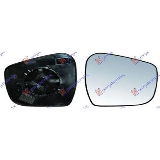 Sticla Oglinda NISSAN NAVARA D23 2014-> Geam oglinda exterioara dreapta Perioada 2015 2016 2017 2018 2019 2020 2021