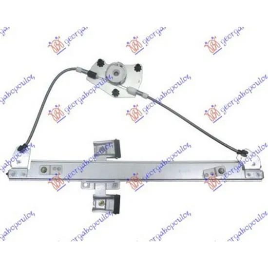 Macara Usa SEAT Mii 2011-> Macara usa pentru 3 usi reglaj electric fara motor dreapta Perioada 2011 2012 2013 2014 2015 2016 2017