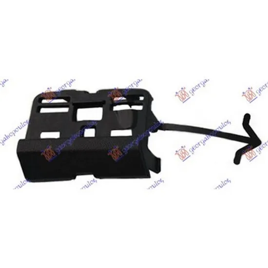 Capac Bara fata VW TOUAREG 2002->2010 Capac carlig remorcare fata interior 2007-> stanga Perioada 2002 2003 2004 2005 2006 2007 2008 2009 2010