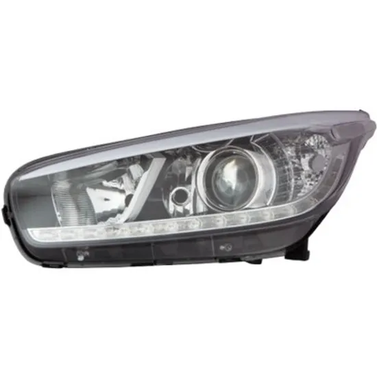 Far dreapta KIA CEED 2012->2018 perioada 2012 2013 2014 2015 2016 2017 2018 cu motor reglaj, cu motor electric, fumuriu, cu reglaj electric, cu bec H7/H7/H7, cu bec LED, cu bec PY21W