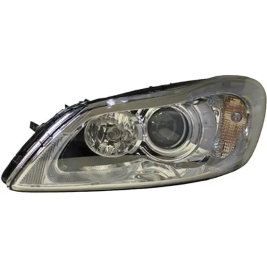 Far stanga VOLVO C30 2006->2012 perioada 2010 2011 2012 , fara motor reglaj, fara unitate de control Xenon, Bi-Xenon, semnal transparent, cu reglaj distanta iluminare automat, adaptiv, cu bec D3S/H7